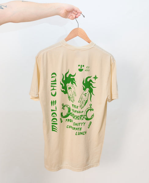 Heavy Slime "Corporate Lunch" Short-Sleeve Tee